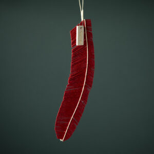 FEATHER／羽根　RED