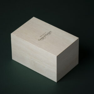 WOODEN BOX／箔押し木箱B