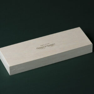 WOODEN BOX／箔押し木箱D